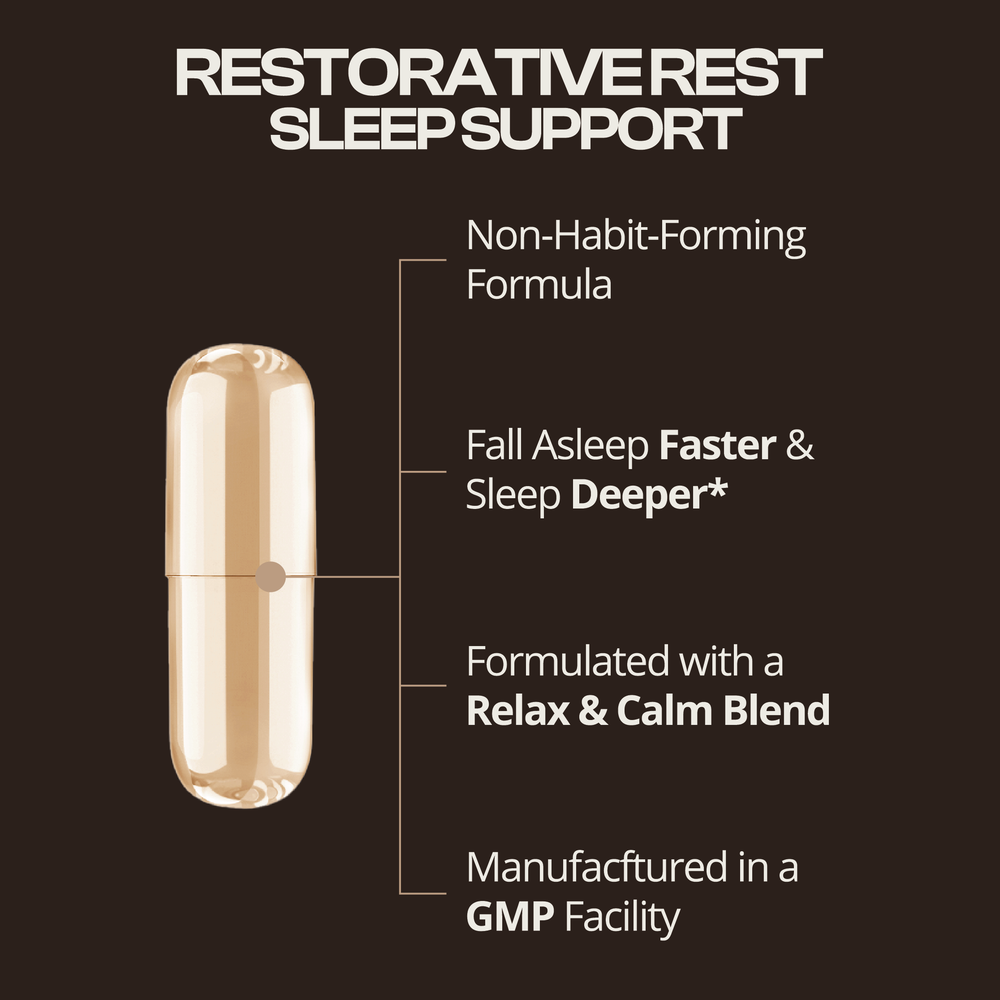 
                      
                        Restorative Rest Sleep Support
                      
                    
