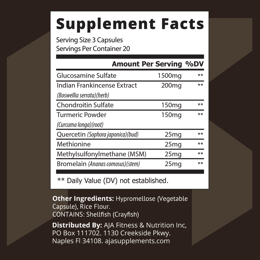 
                      
                        Fluid Movement Joint Support
                      
                    