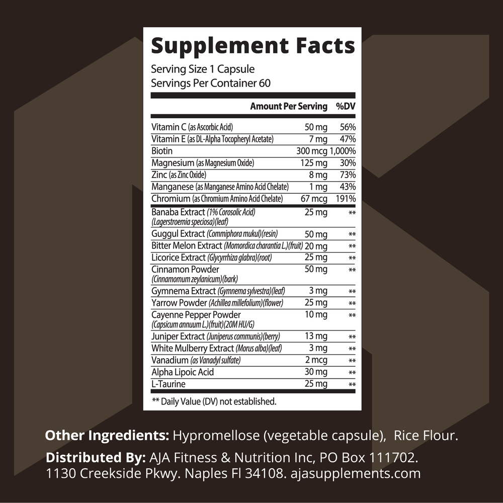 
                      
                        Metabolic Max Glucose Support
                      
                    